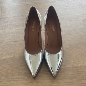 Silver Women's Heels